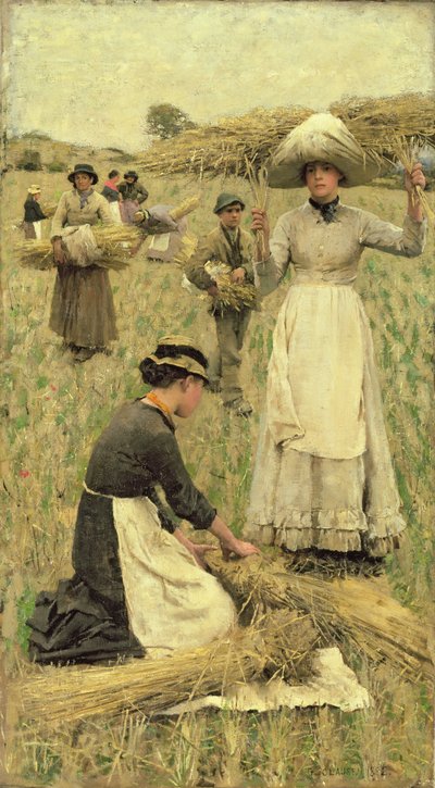 Ährenleserinnen, 1882 von George Clausen